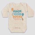 Knox Your Socks Off Long Sleeve Onesie Preorder