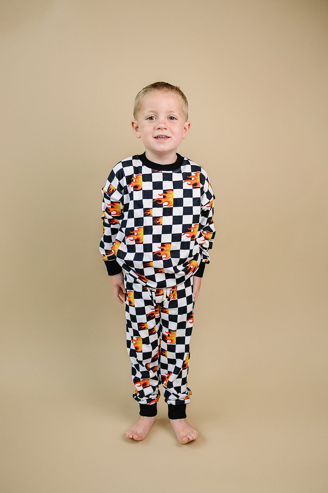 Jogger Set | Checker Blaze