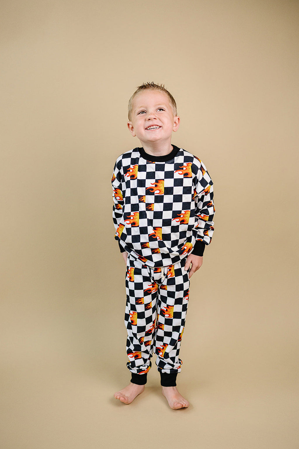 Jogger Set | Checker Blaze