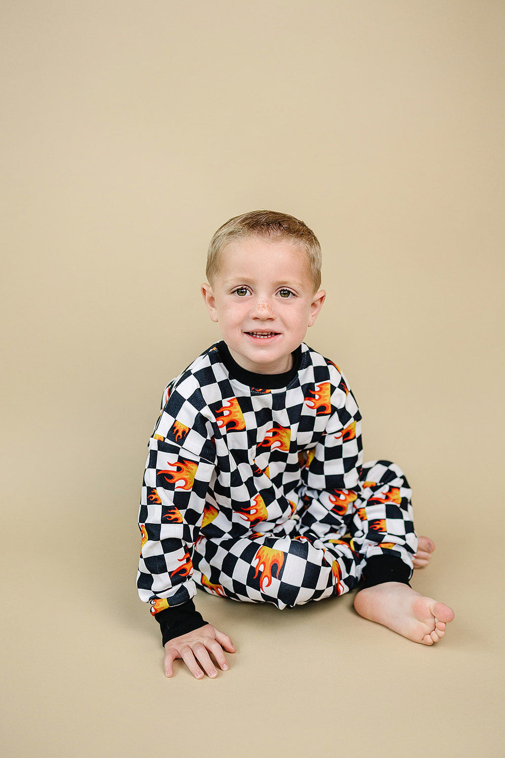 Jogger Set | Checker Blaze