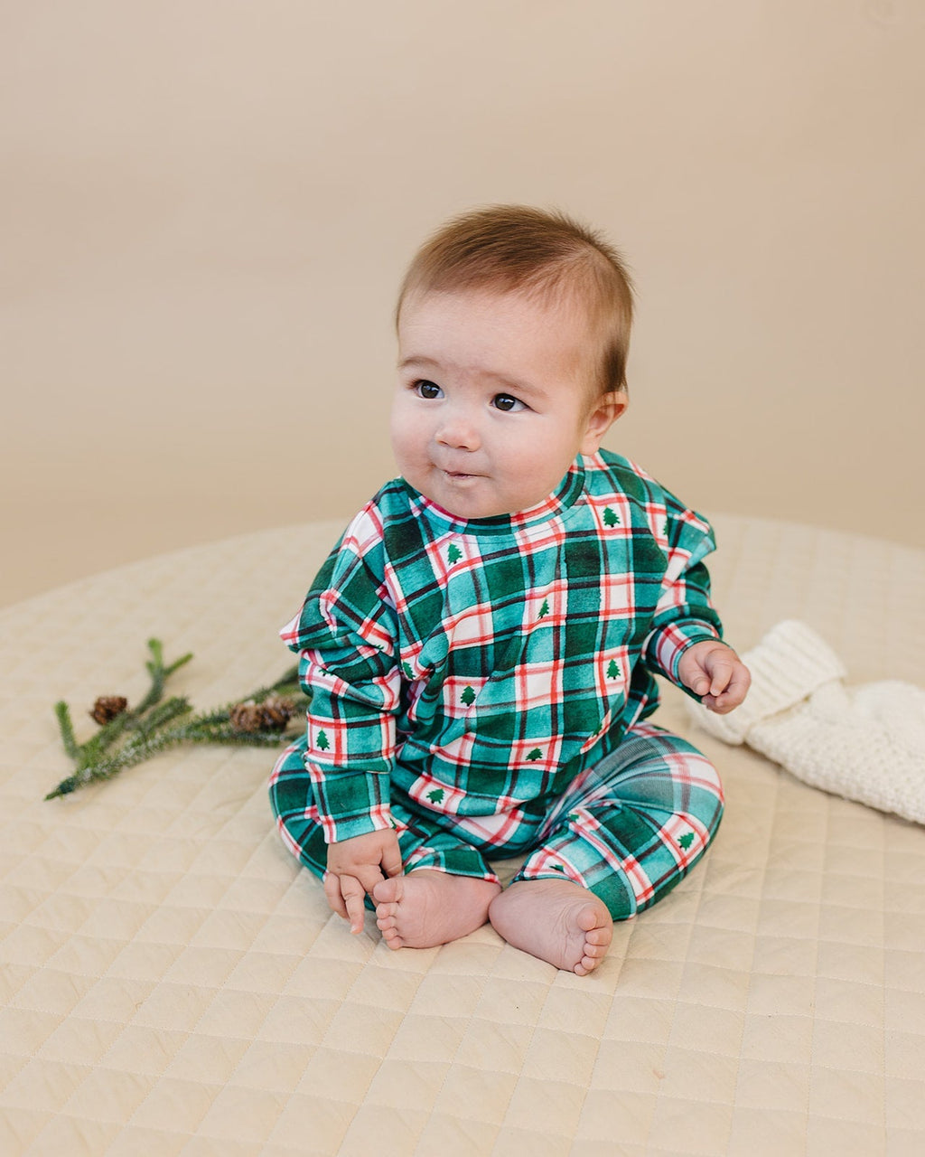 Jogger Set | Winter Plaid