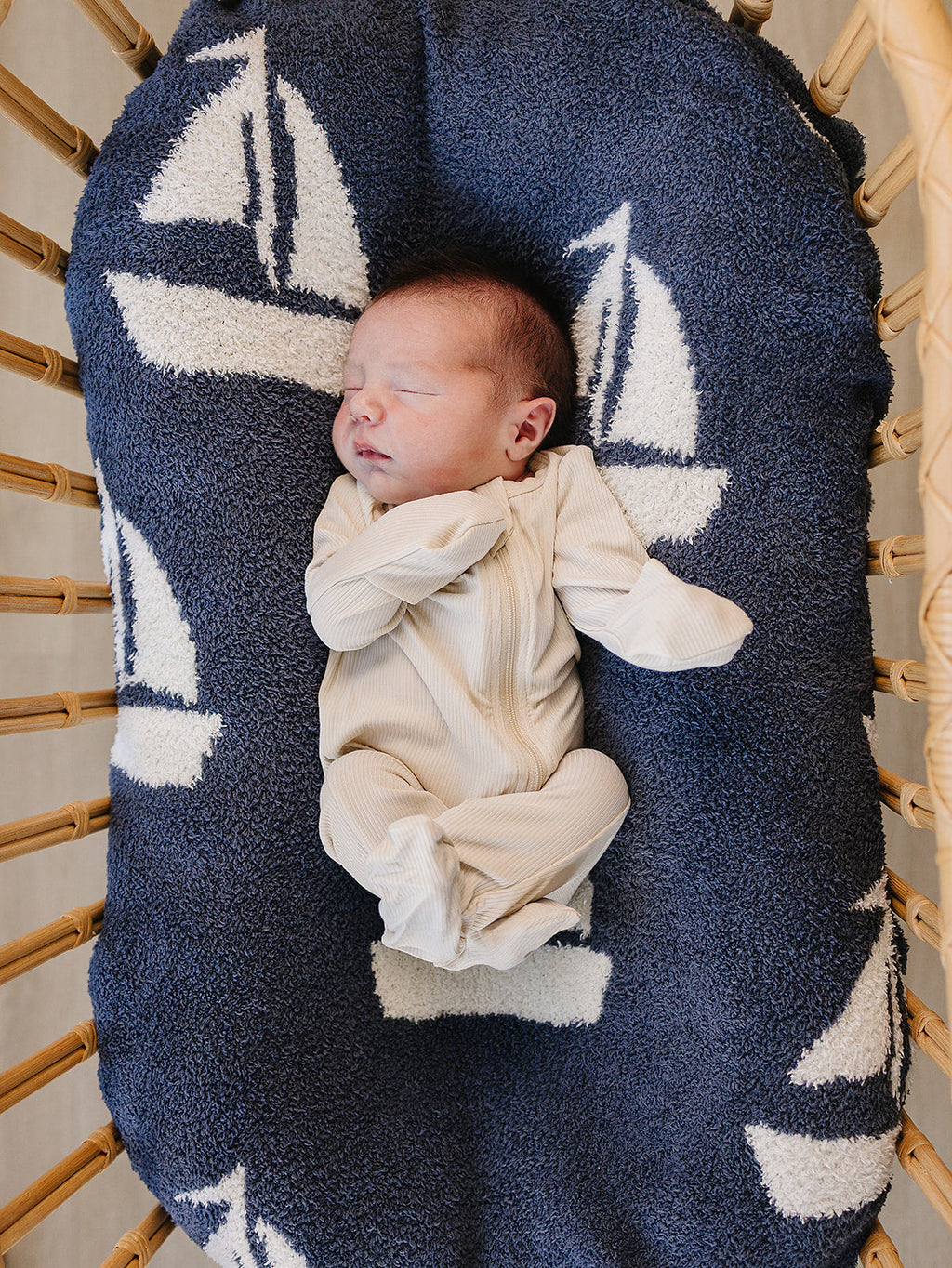 Sailboat Plush Blanket