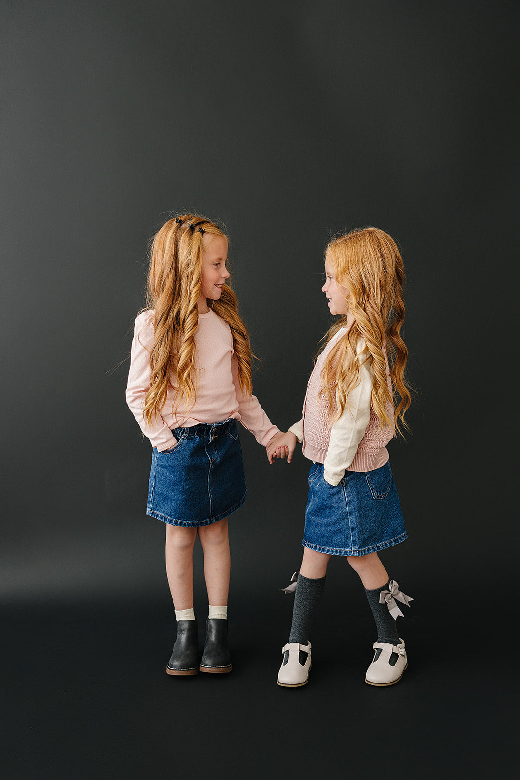 Dark Wash Denim Skirt