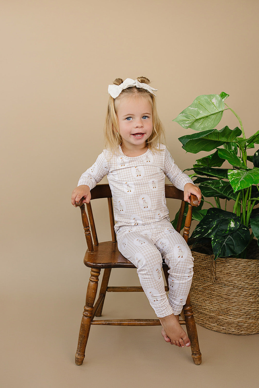 Bamboo Two Piece Set | Gingham & Goose