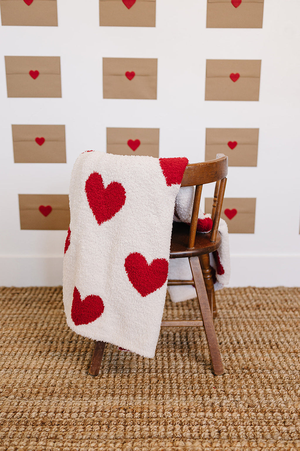 Hearts Plush Blanket