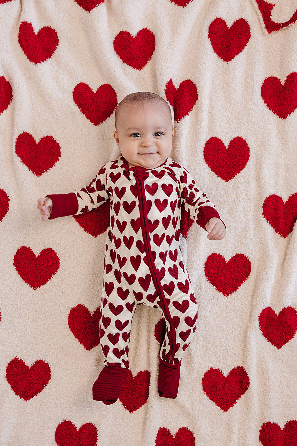 Hearts Plush Blanket