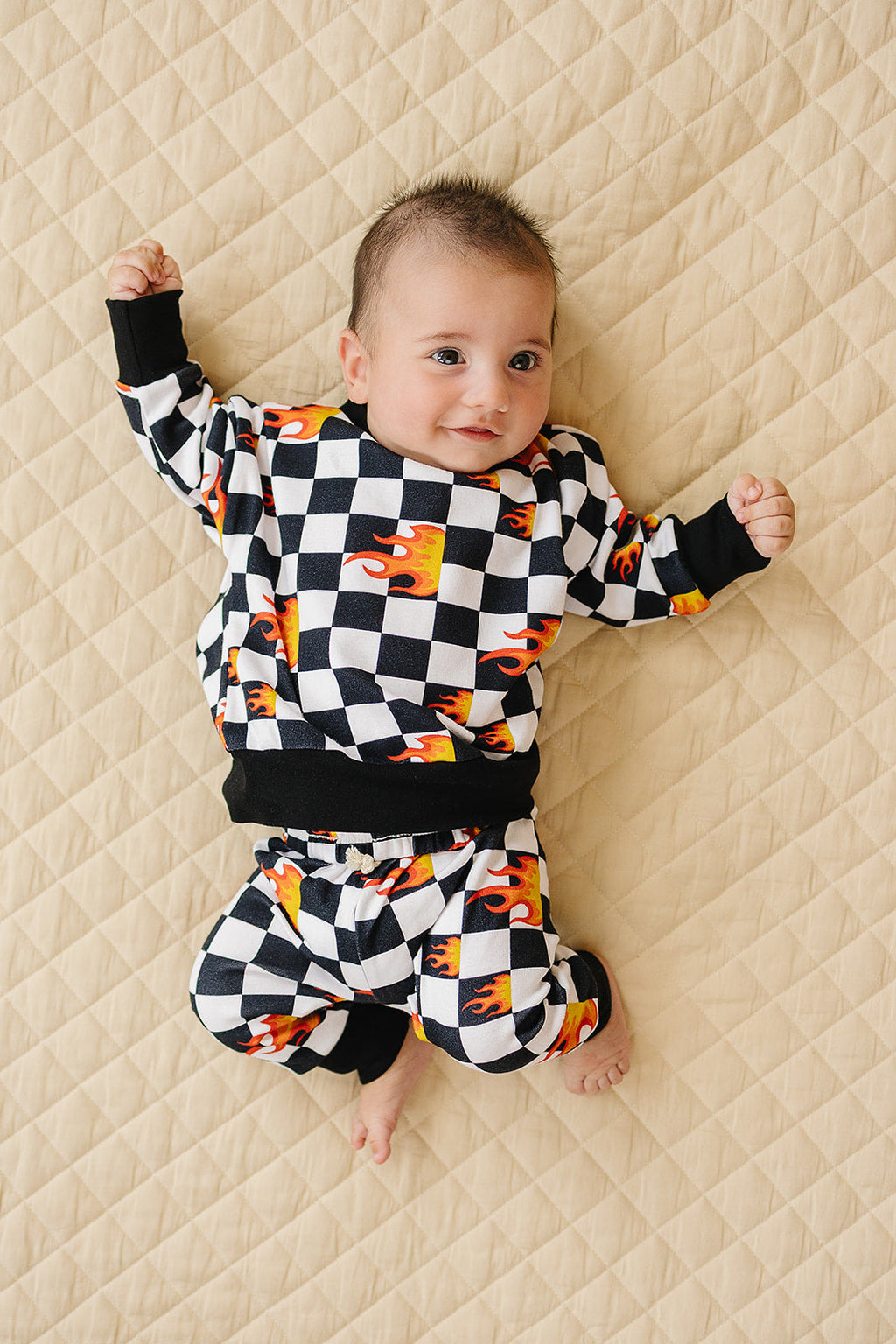 Jogger Set | Checker Blaze